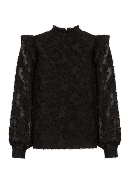Bambie Blouse Zwart
