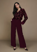 Belara Blouse - Dark Cherry
