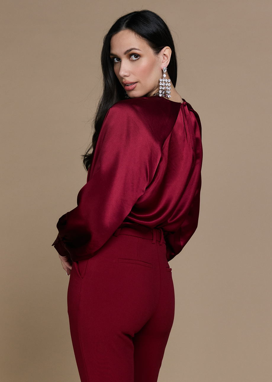 Penelope Pants - Lipstick Red