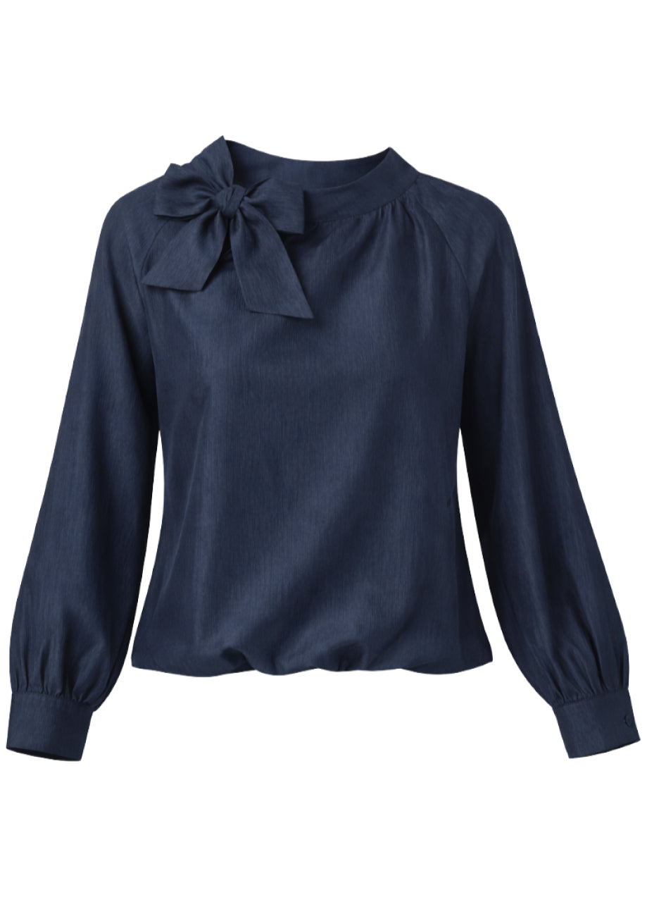 Blakely Blouse - Midnight Blue