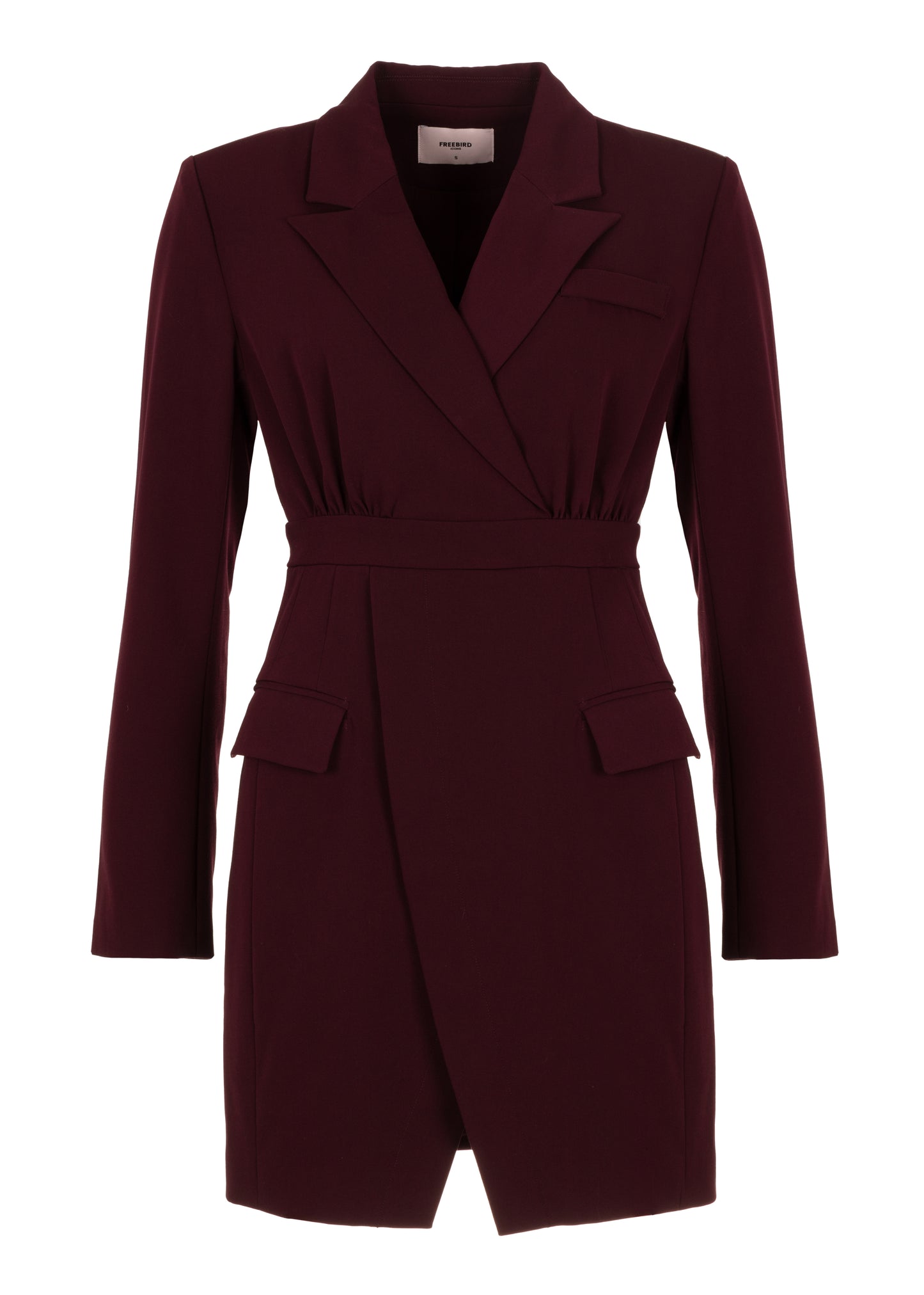 Blazora Blazer Dress - Burgundy