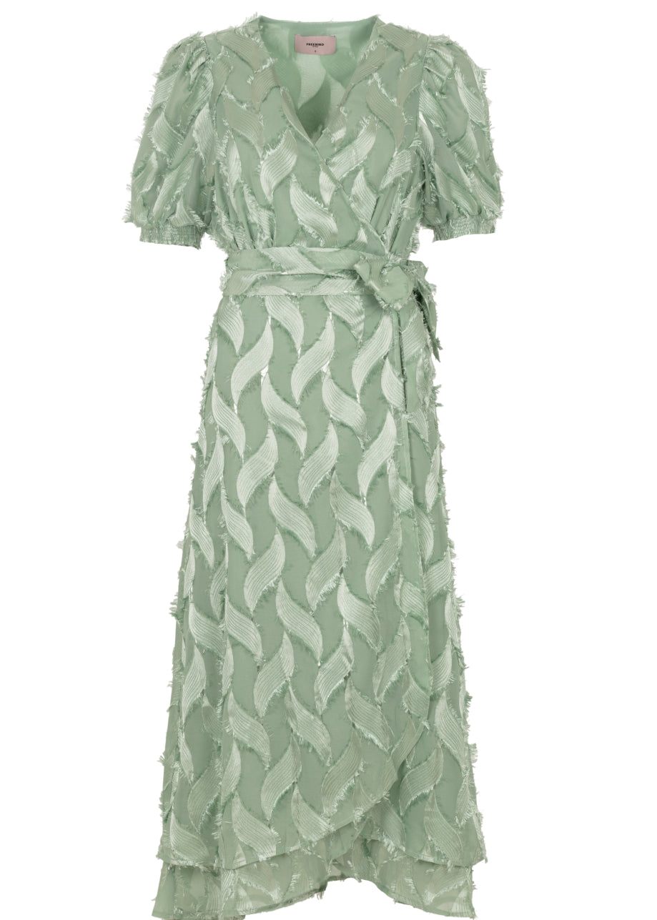 Blossom Layer Dress Mint green