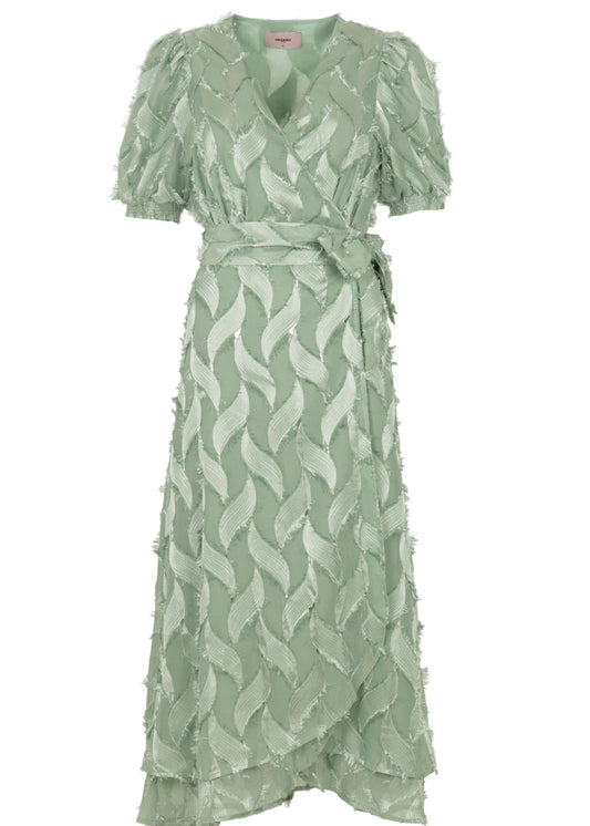 Blossom Layer Dress Mint green