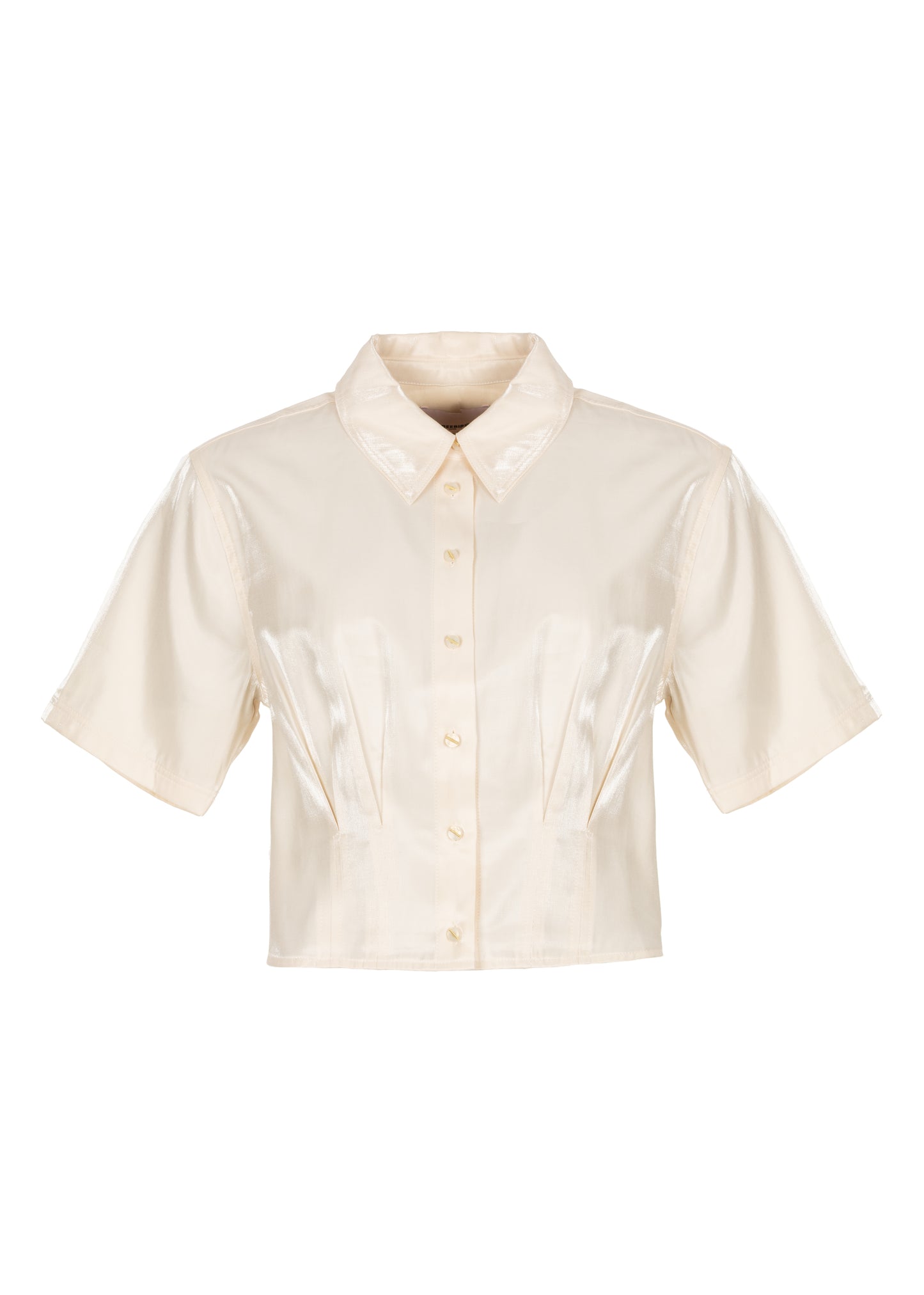 Bolana Short Sleeve Blouse - Off White
