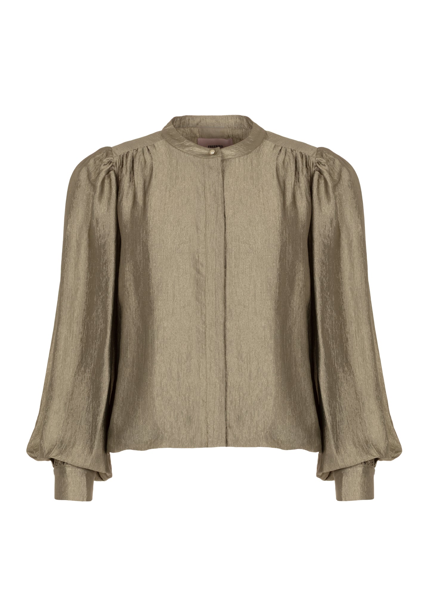 Bomber Gestructureerde Blouse - Seagrass