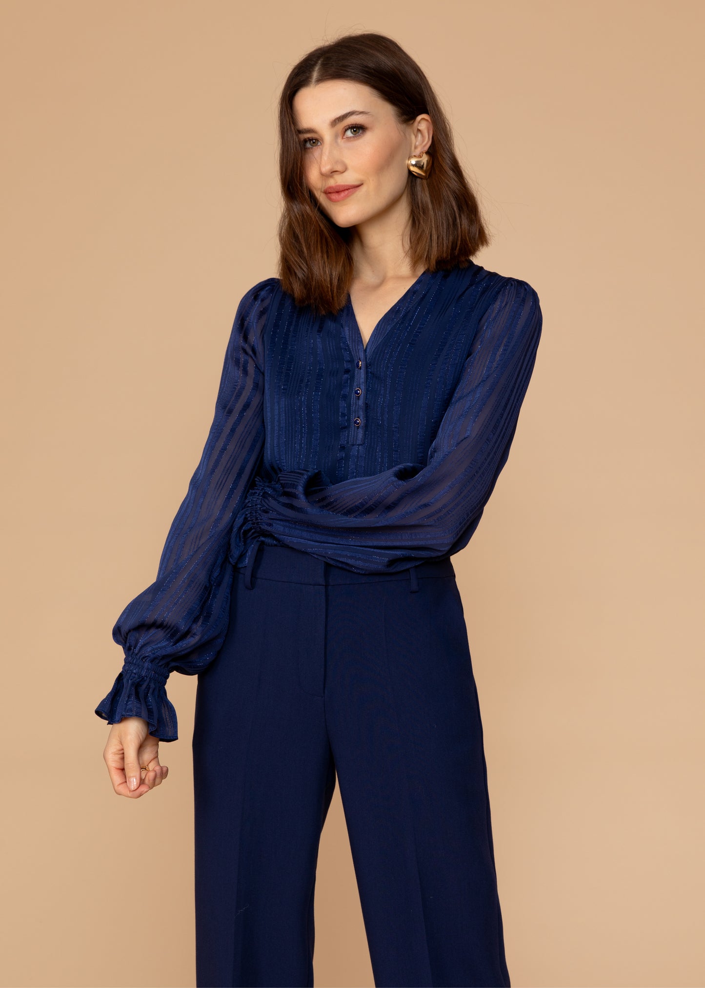 Borret Blouse Blue depths