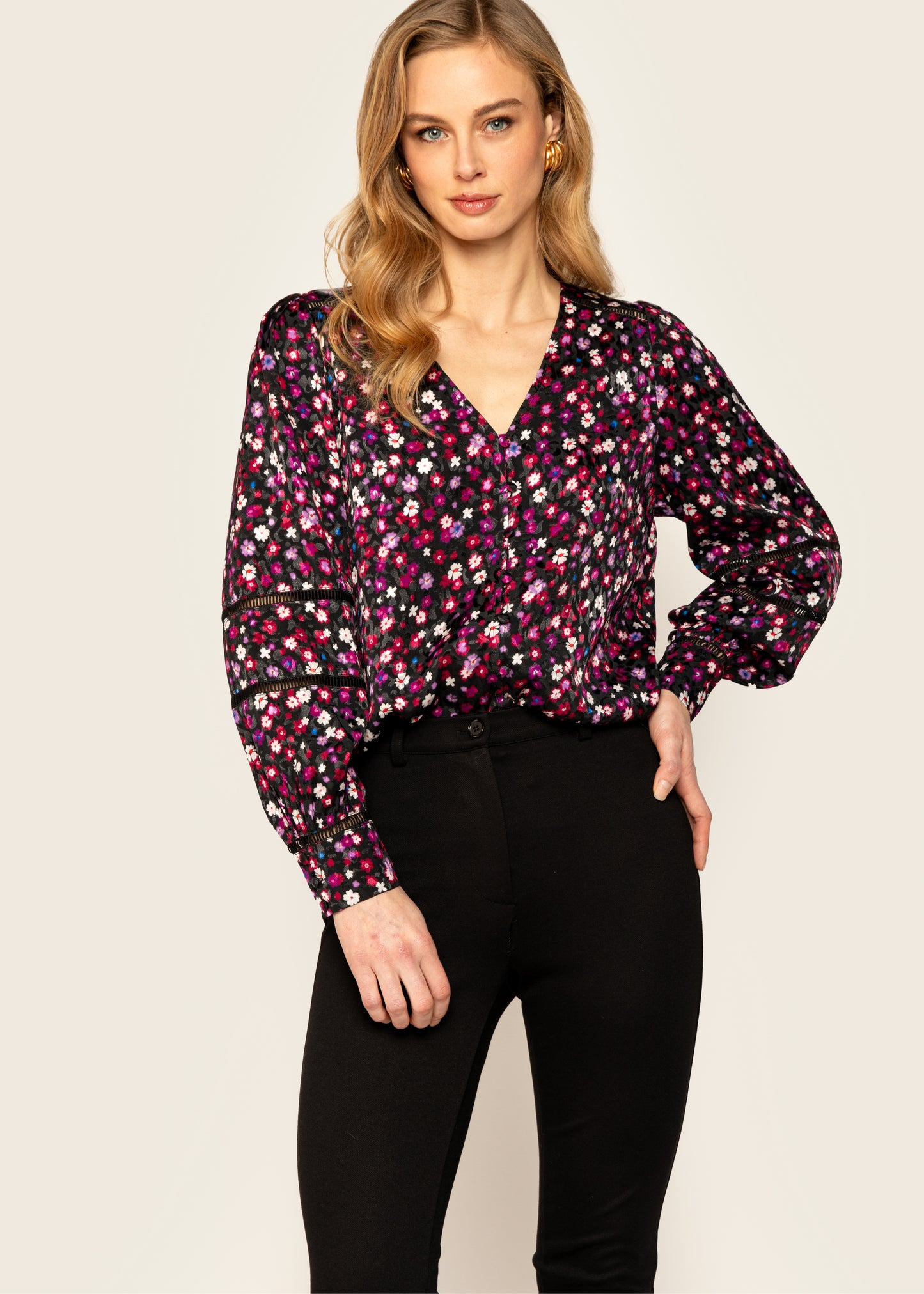 Bossa Blouse Raspberry rose