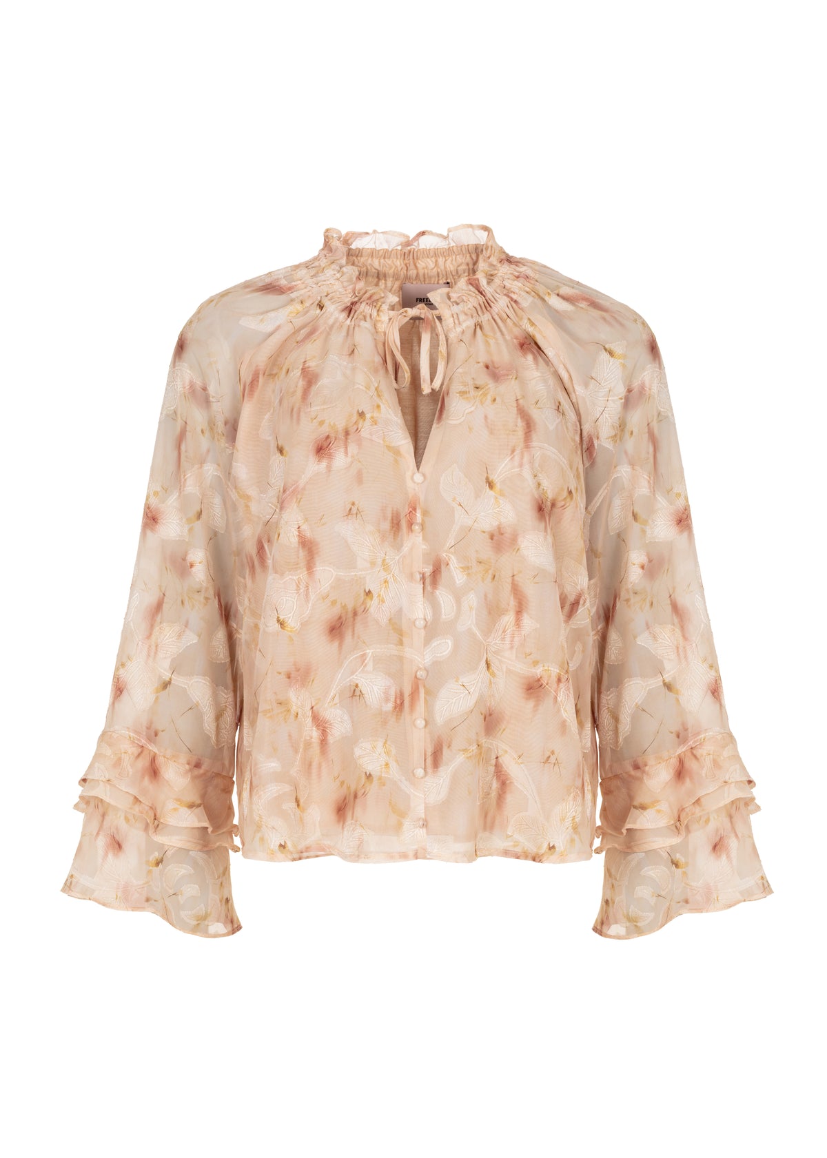 Briana Jacquard Blouse - Romantic Boho