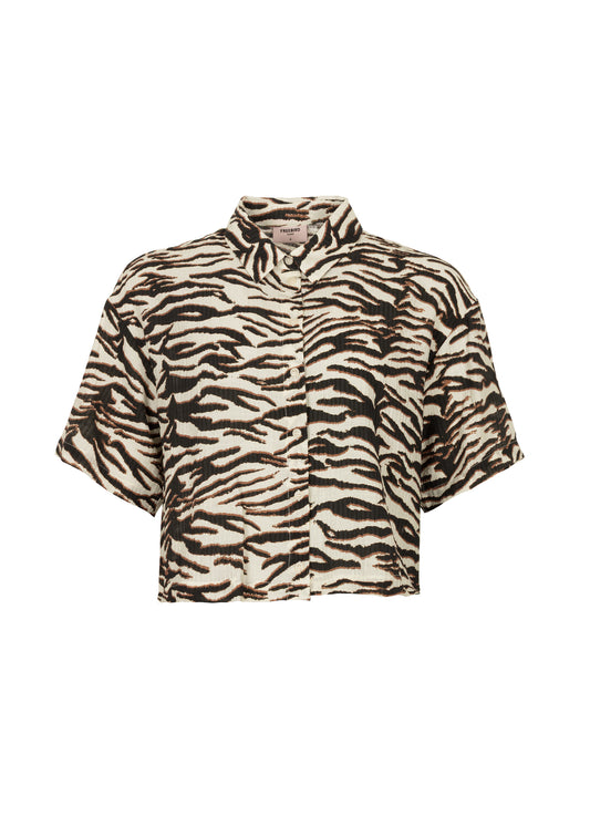 Brianne Blouse Korte Mouw - Fancy Animal