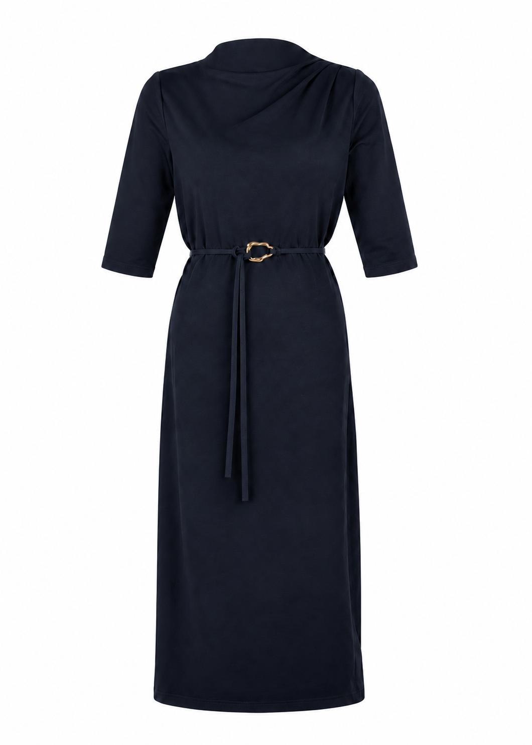 Devoted Midi Dress - Midnight Navy