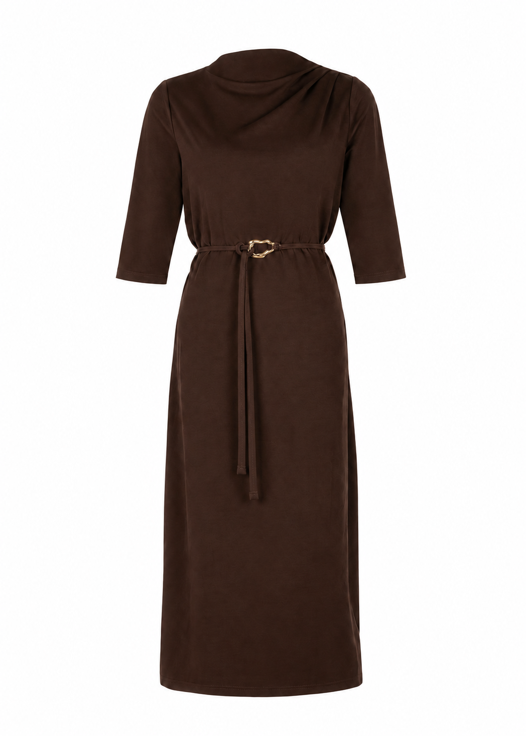 Devoted Midi Dress - Dark Chocolate