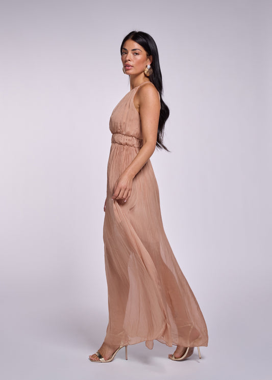 Dille Maxi Jurk - Copper