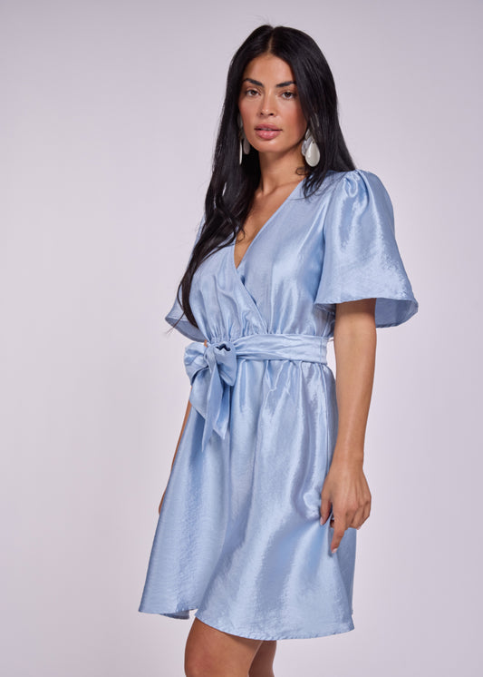 Dita Flowy Dress - Classic Blue