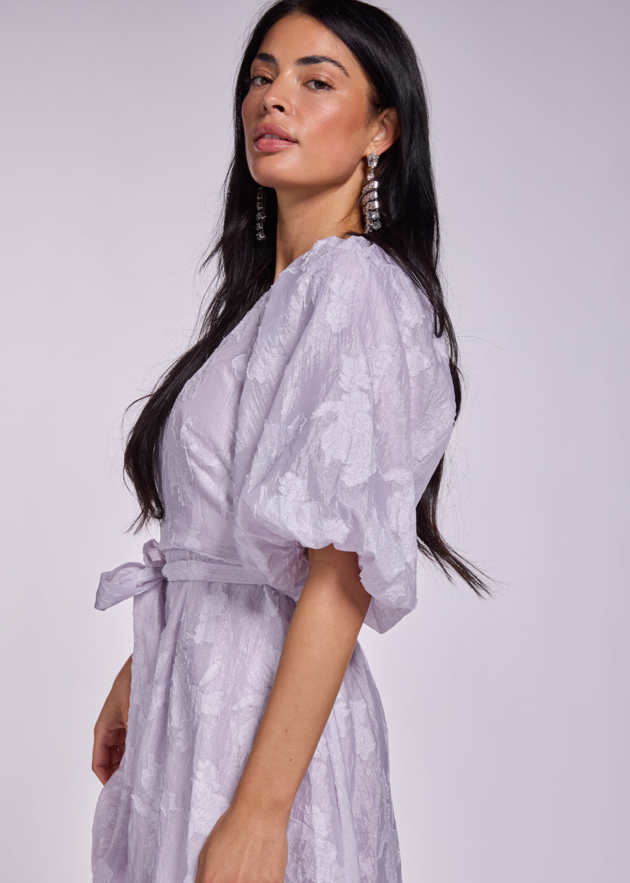 Dotti Textured Dress - Lilac Dream