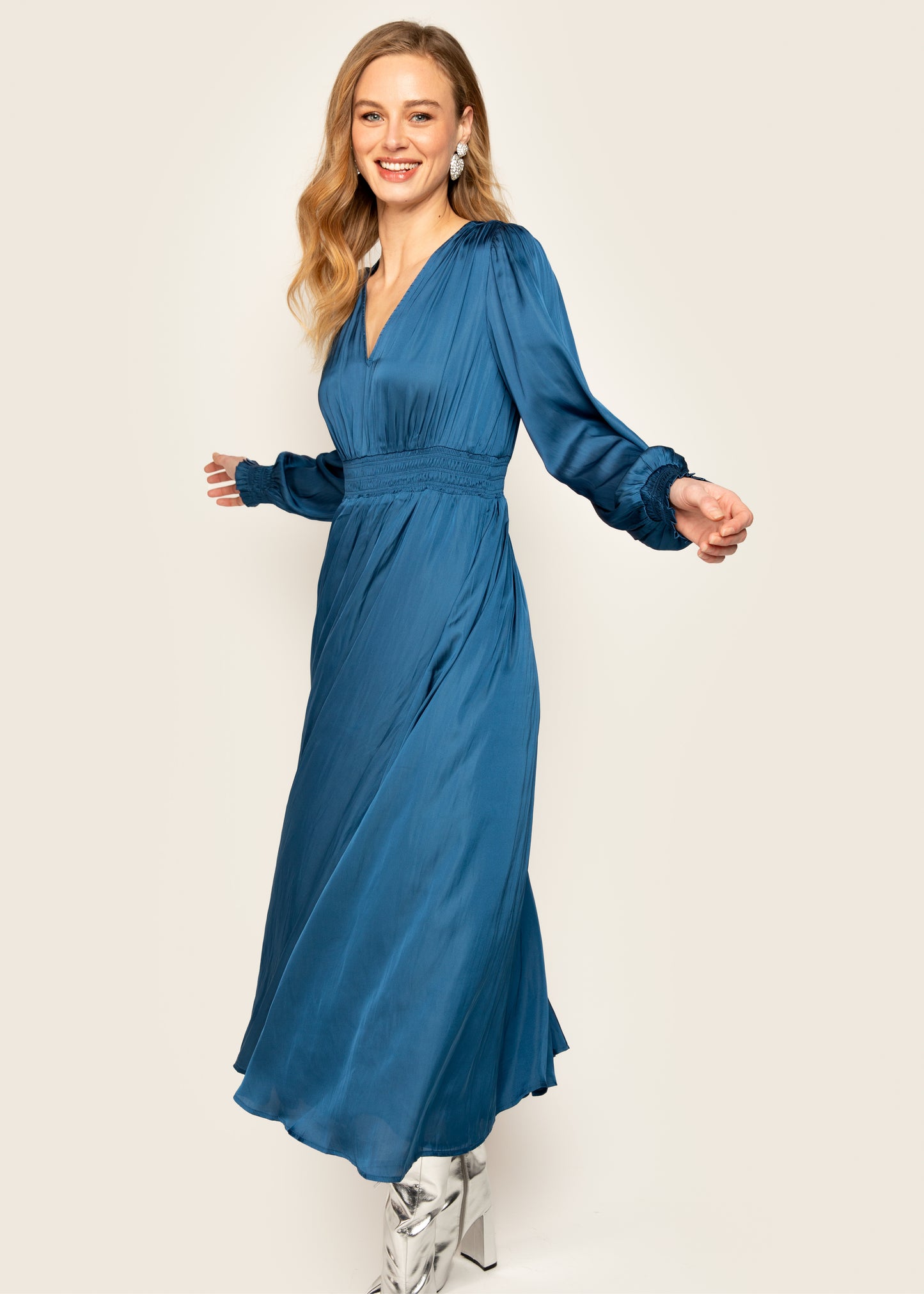 Dagmar Dress Ashleigh blue