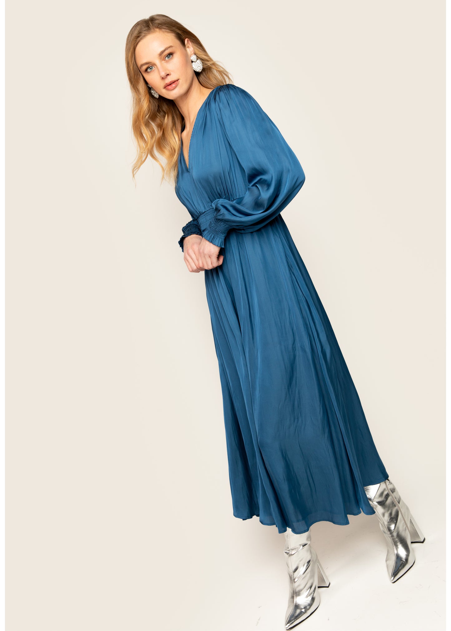 Dagmar Dress Ashleigh blue