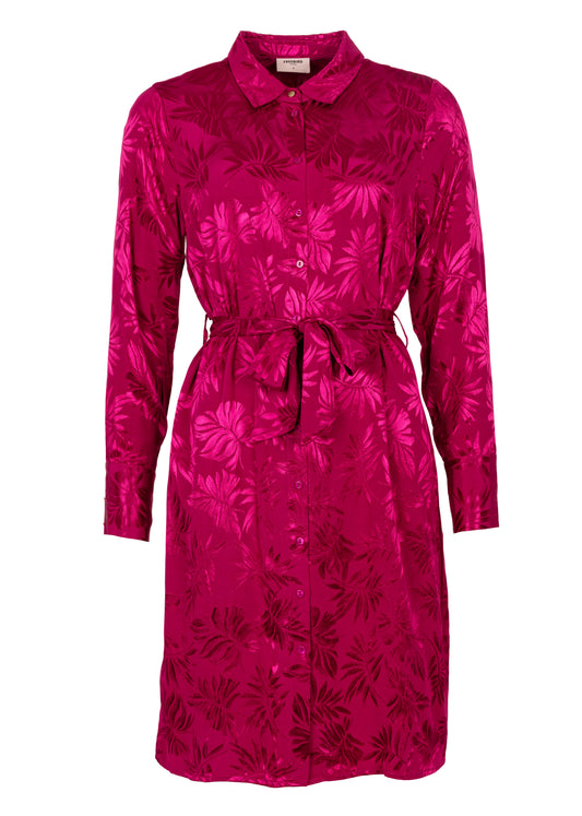 Damina Dress Raspberry rose