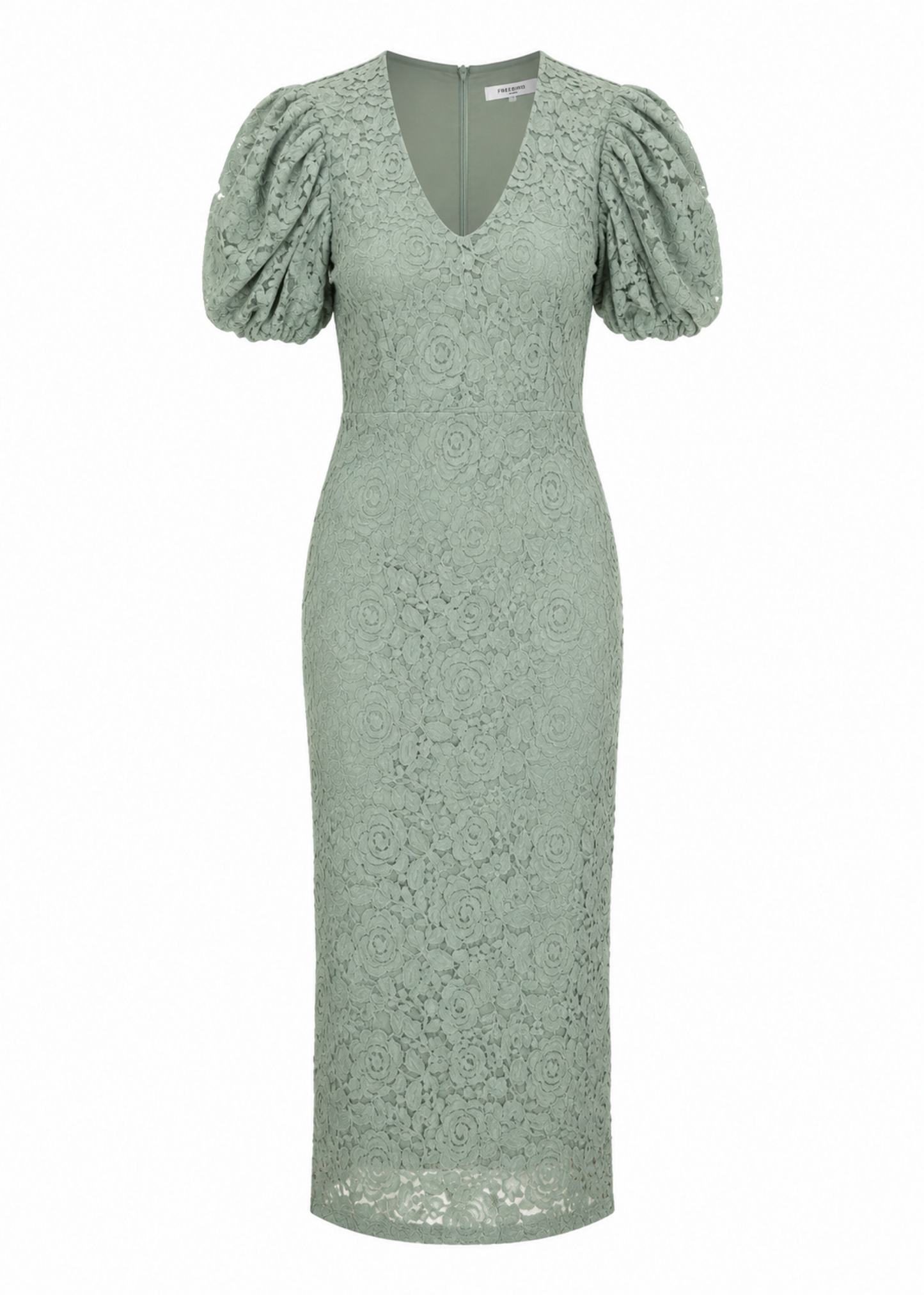 Danee Midi Dress - Seafoam Green