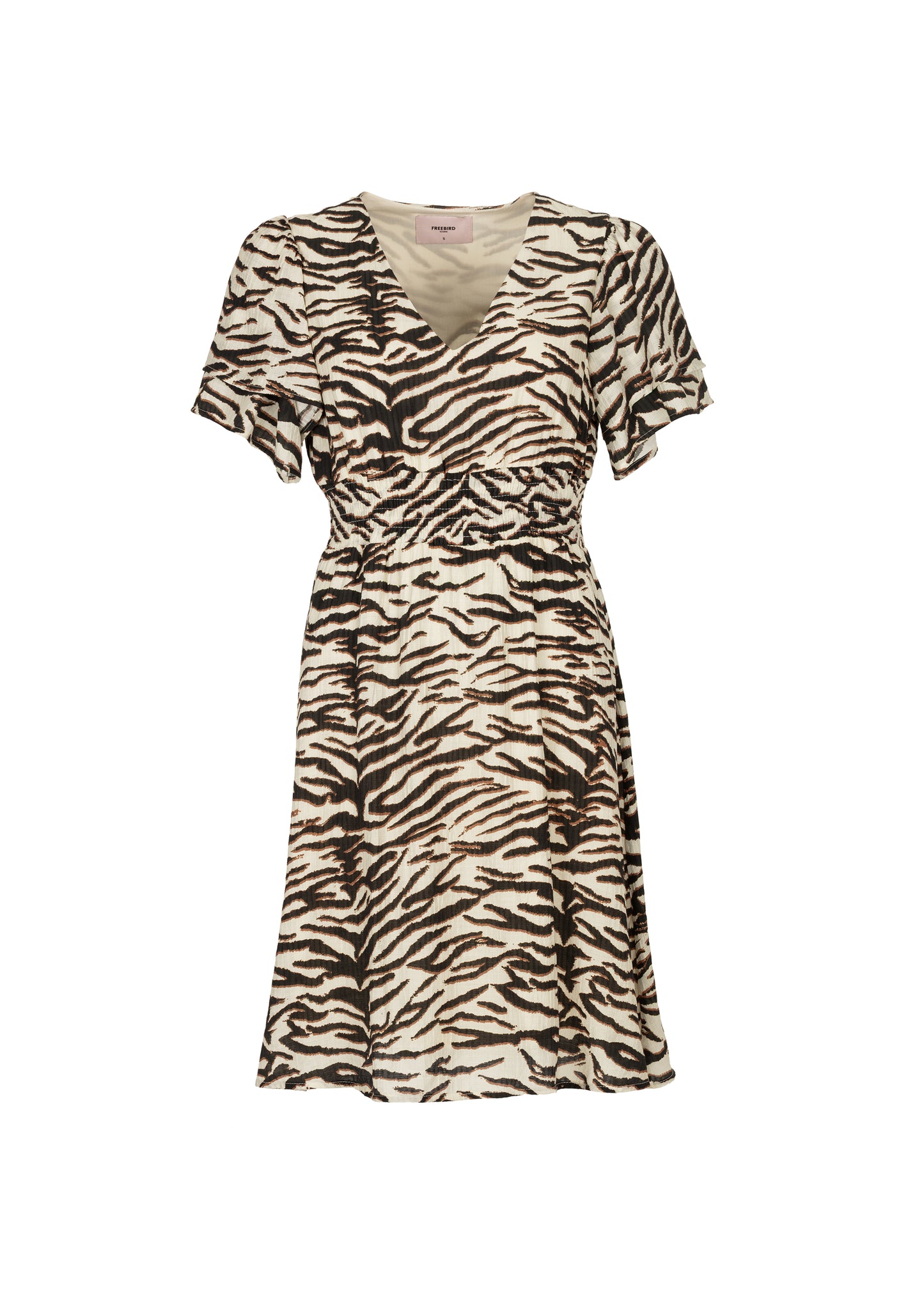 Danic Short Sleeve Dress - Fancy Animal