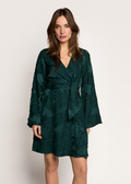 Danina Structured Dress - Teal Green