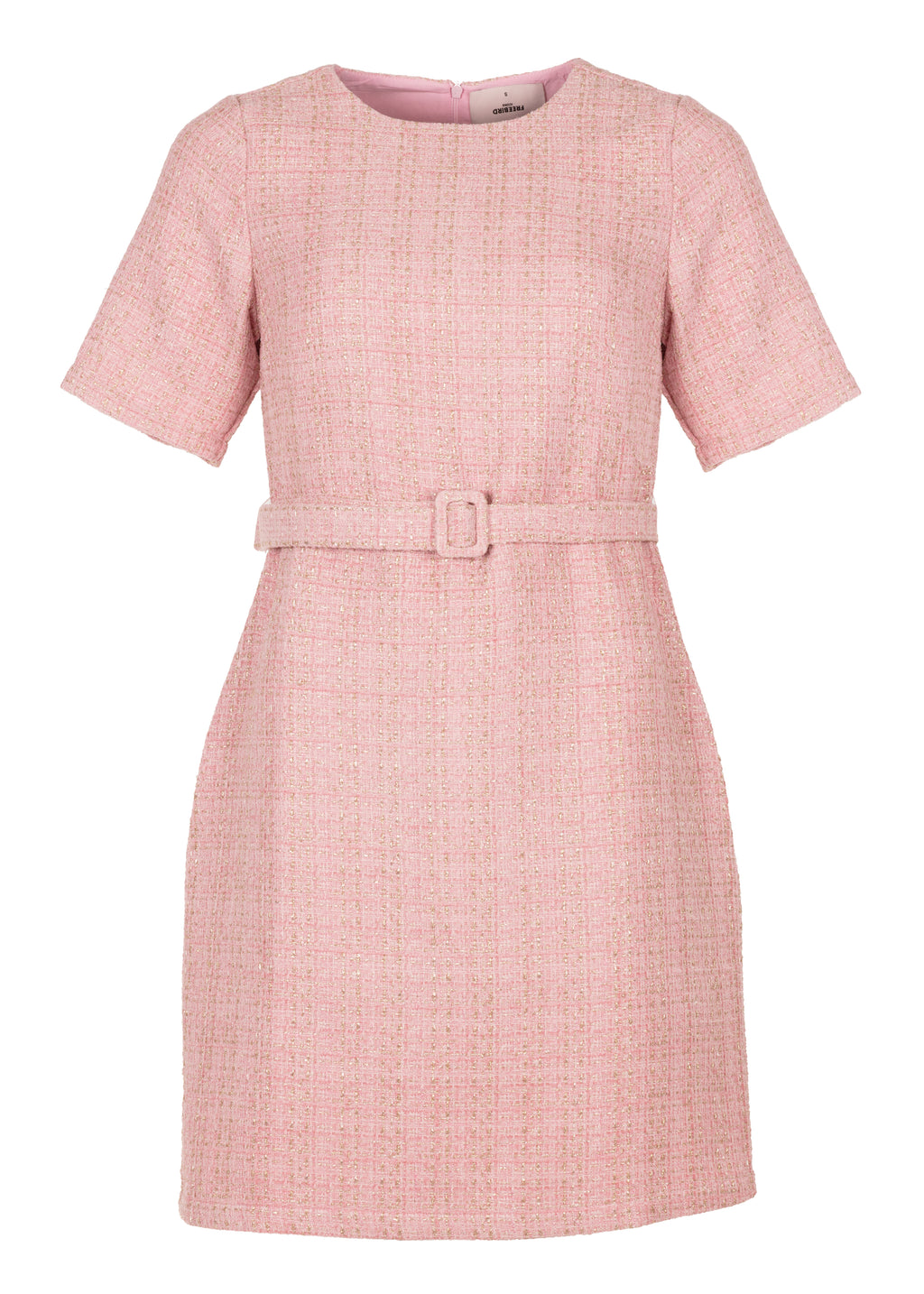 Danique Short Sleeve Dress - Pink Lemonade