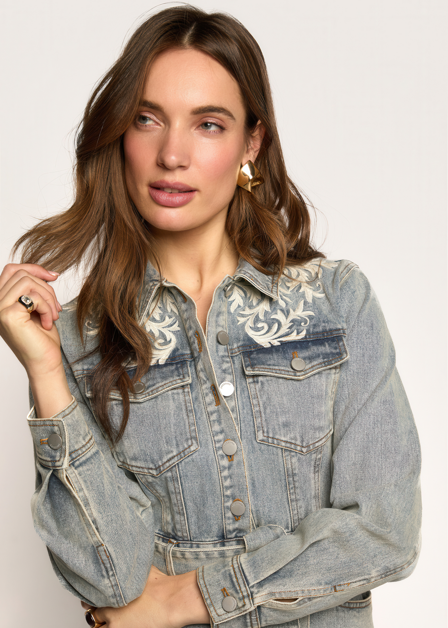 Danya Denim Jurk - Dirty Blue