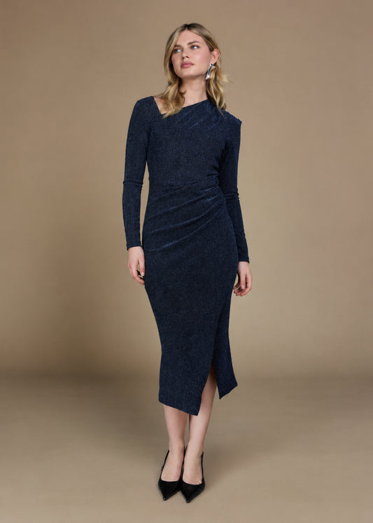 Davina Dress - Blue Glimmer