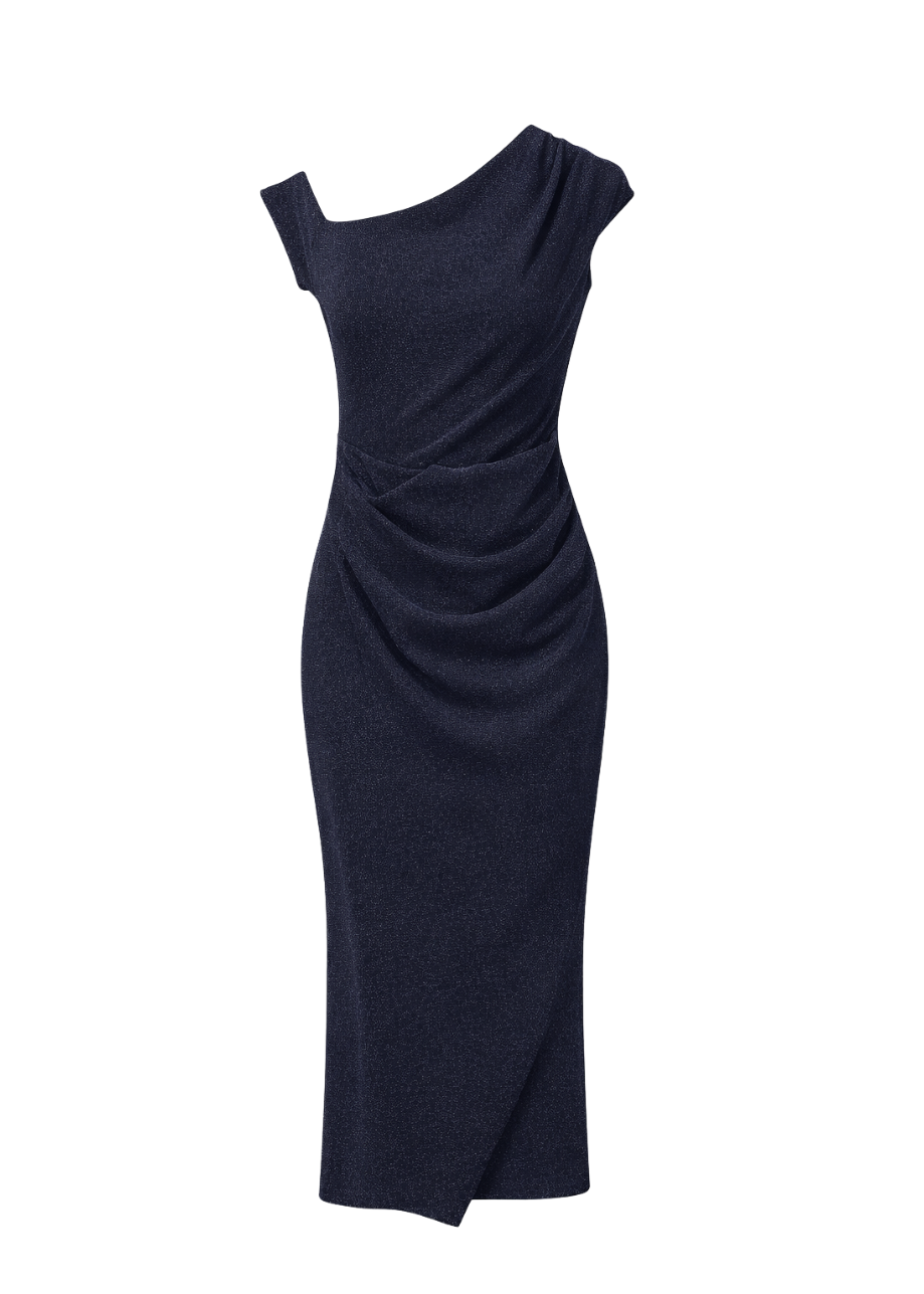 Davina Dress - Blue Glimmer