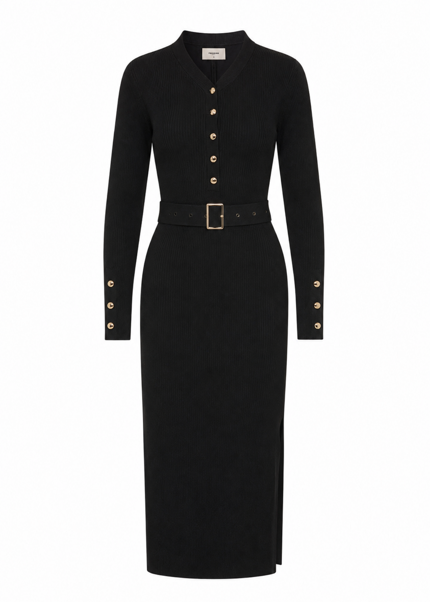 Dazzling Knit Dress - Black