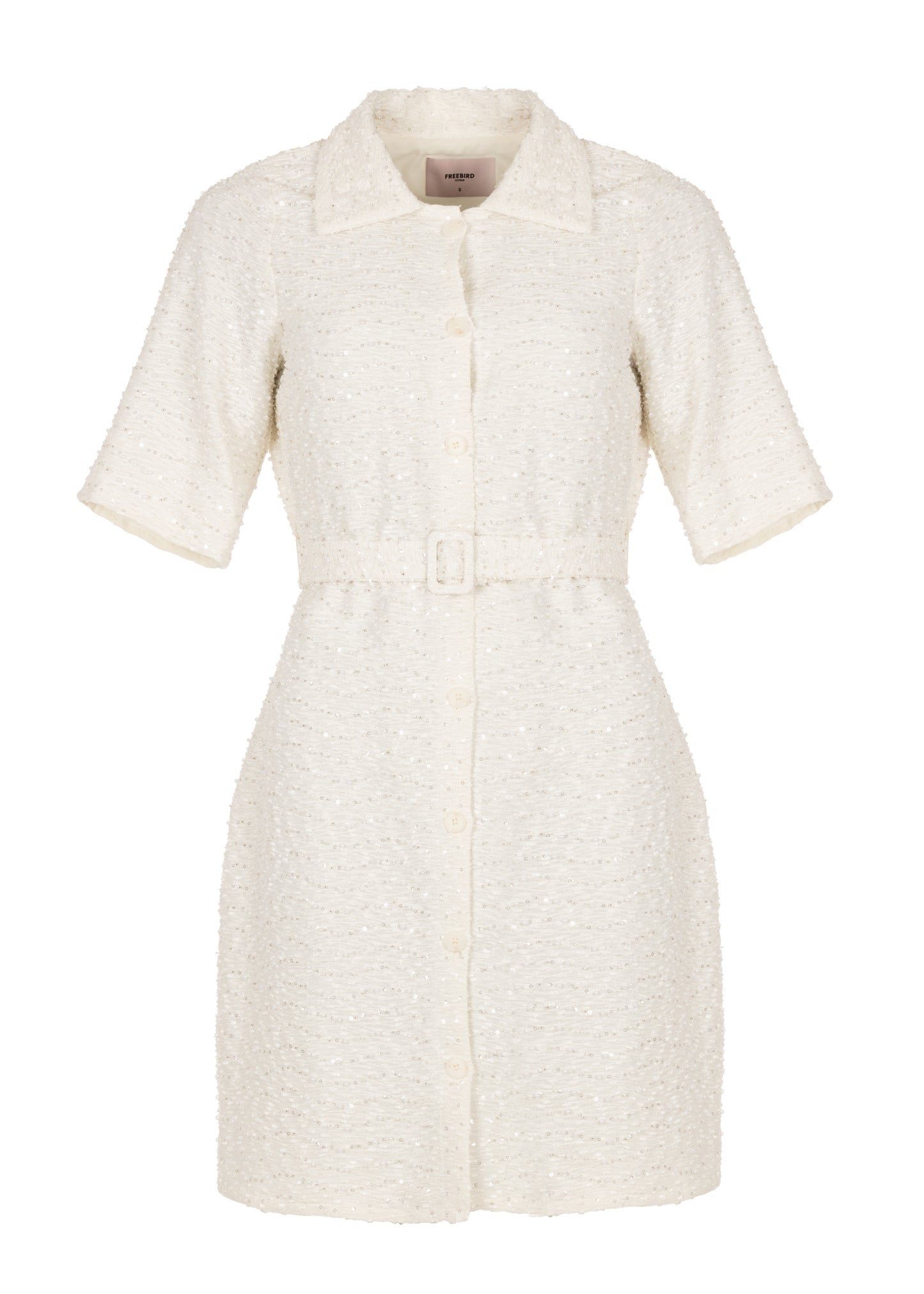 Dean Jurk Korte Mouw - Off-White