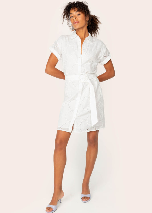Debora Mini Dress Off-white