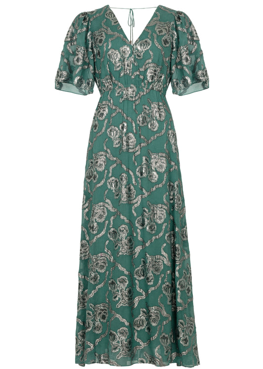 Dellen Dress Sea green