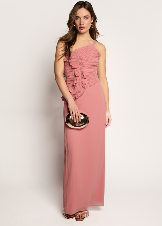 Demna Maxi Dress - Dusty Rose