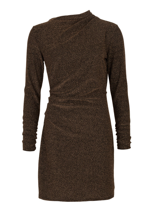 Denia Dress Black/Gold