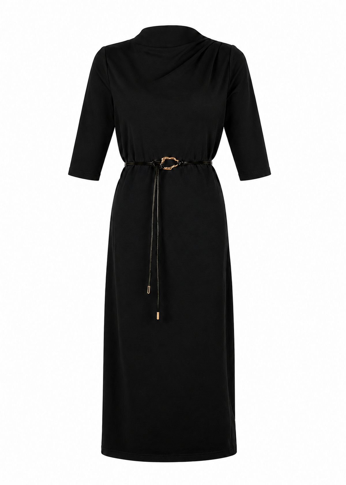 Devoted Midi Dress - Black