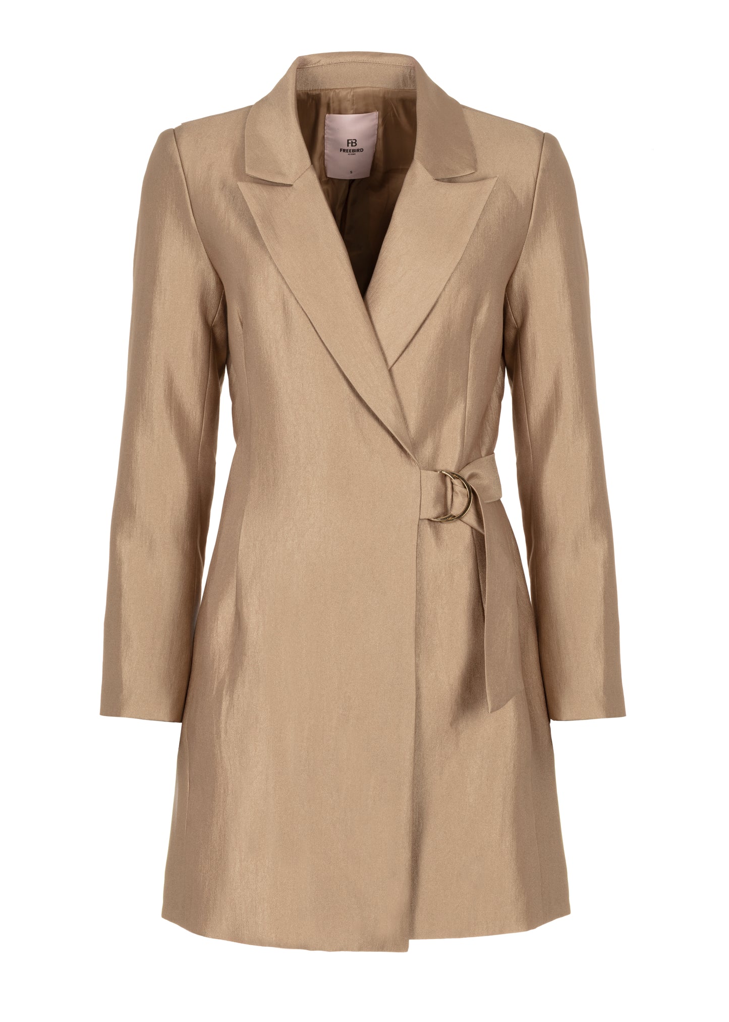 Dida Blazer Jurk - Brilliant Gold