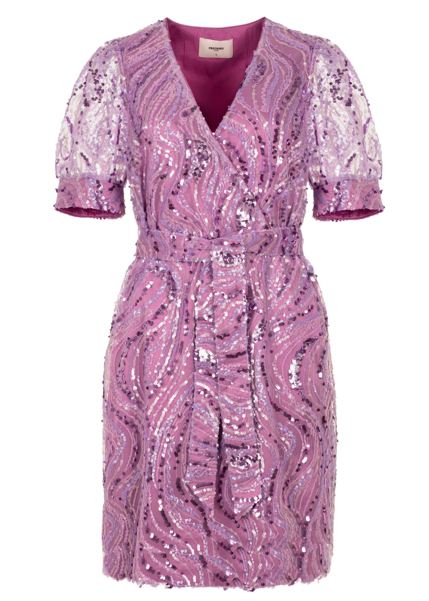 Dieke Ss Dress Orchid pink