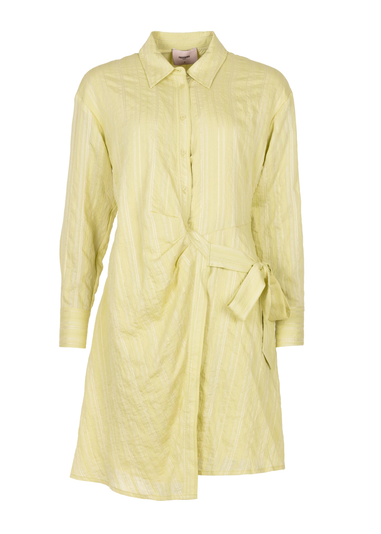 Dina Long Sleeve Dress - Avocado Green