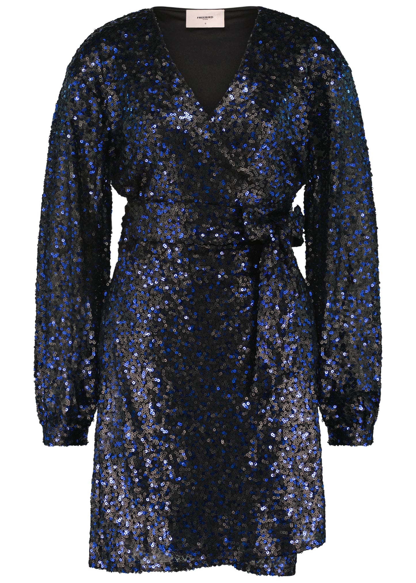 Dionne Dress Black/Blue