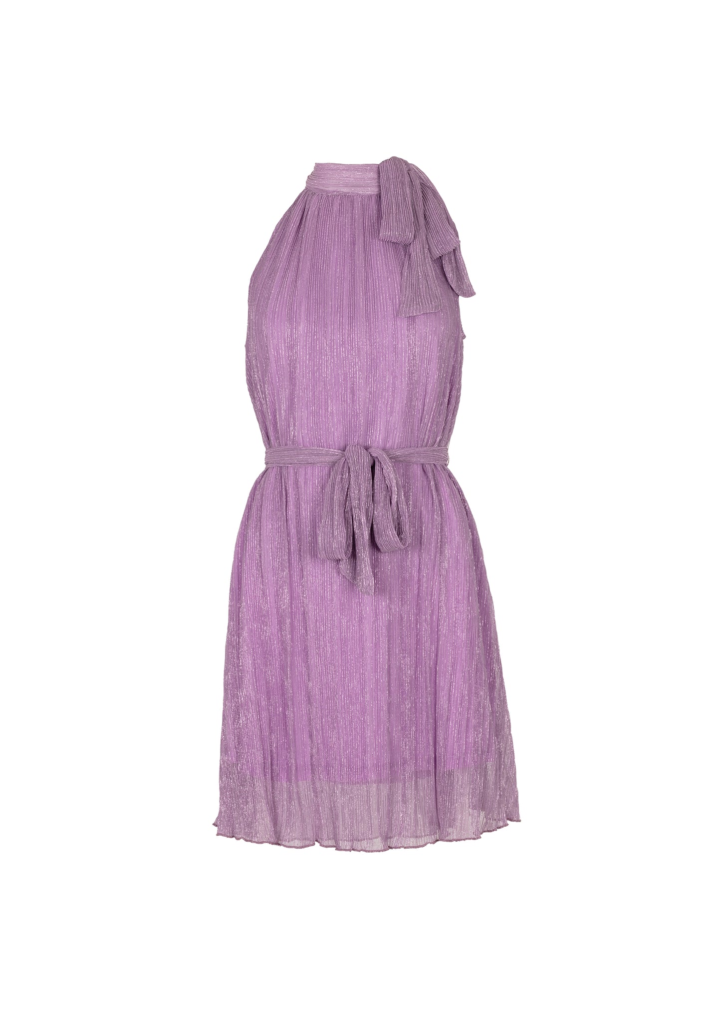 Divya Lurex Dress - Lilac Dream