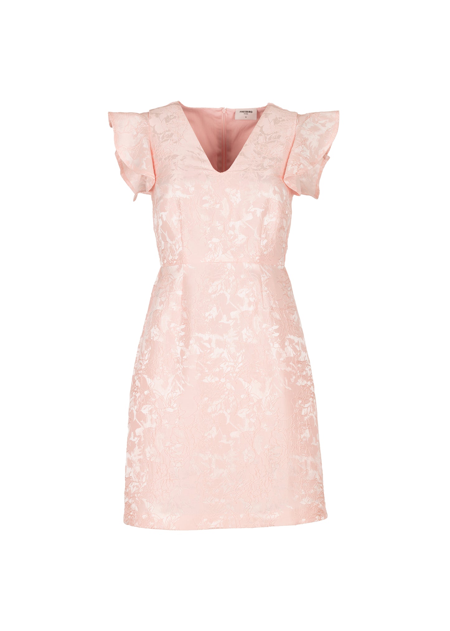 Dolana Jacquard Dress - Rose
