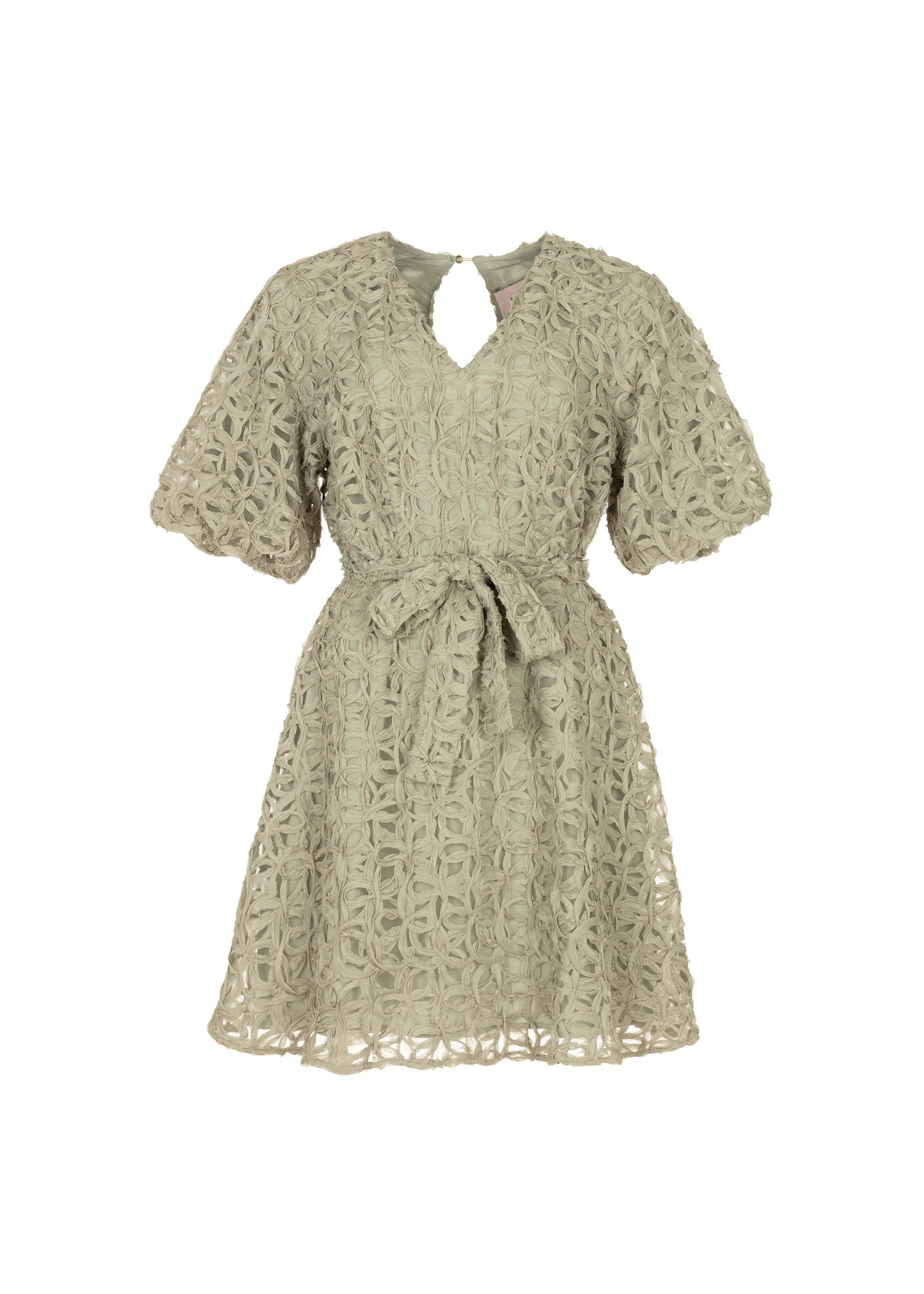 Dotti Textured Dress - Sage Green