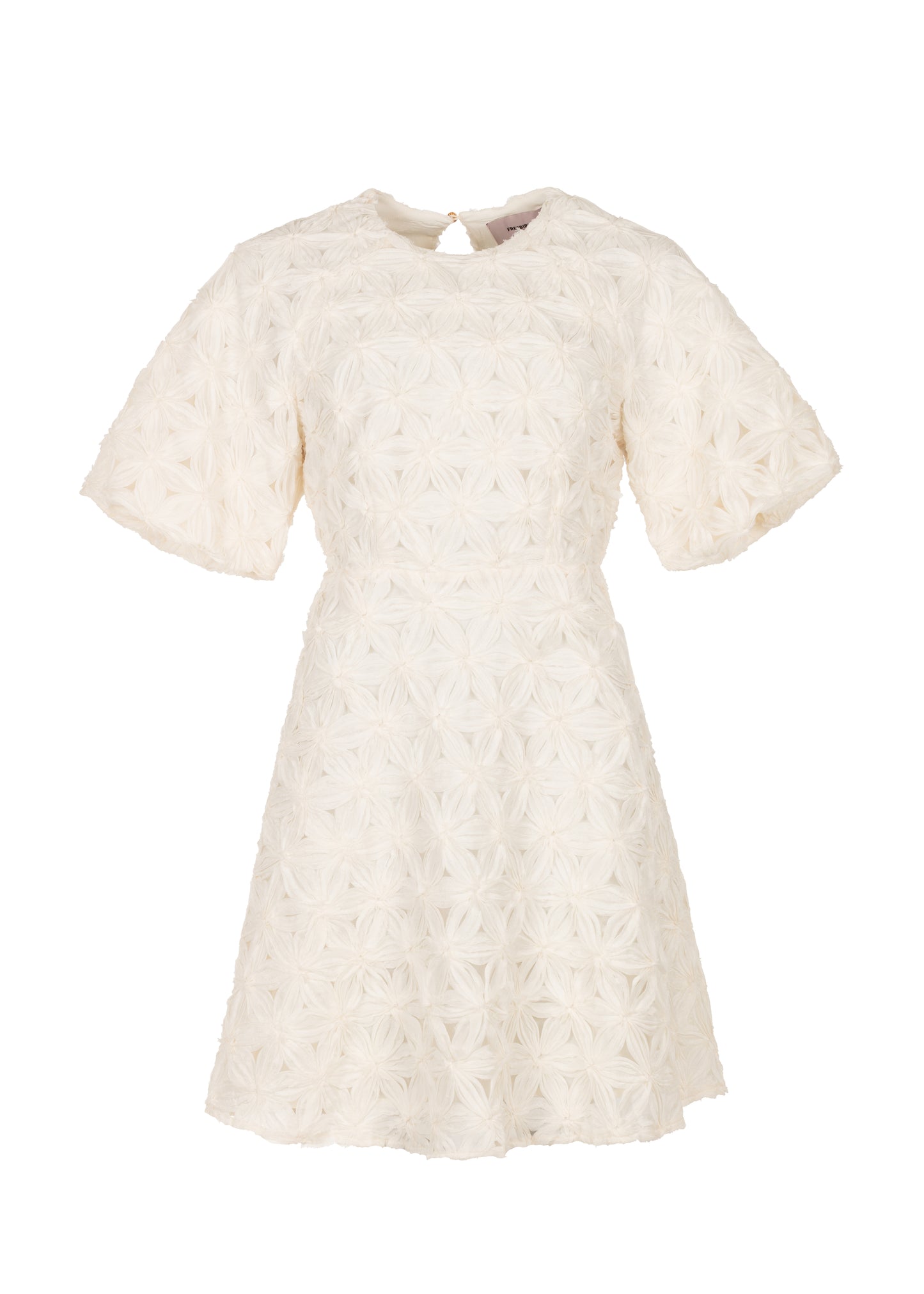 Dottie Jurk Korte Mouw - Off-White