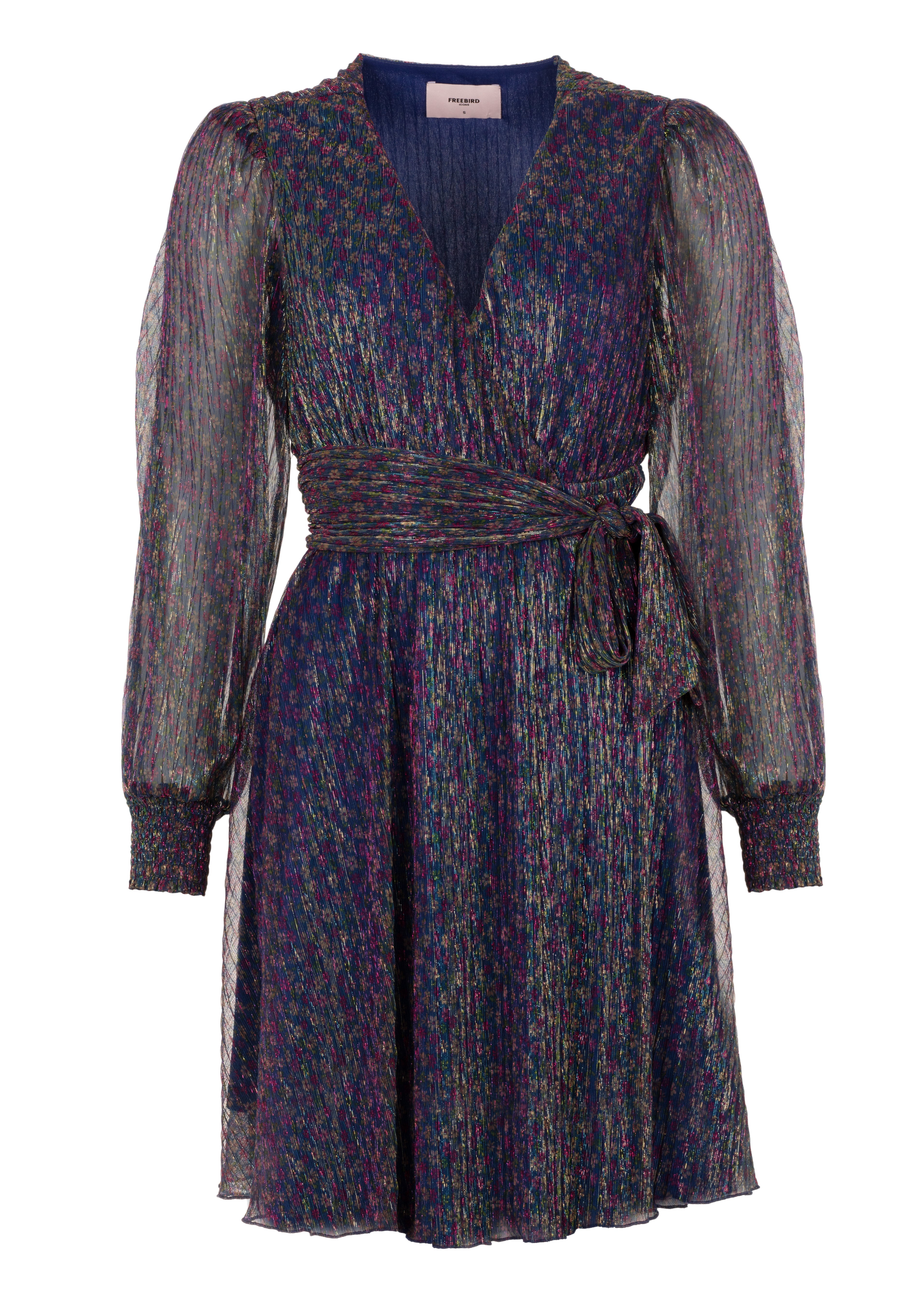 Dyde Dress Festive blue – Freebirdicons Dyde Dress Festive blue – Freebirdicons