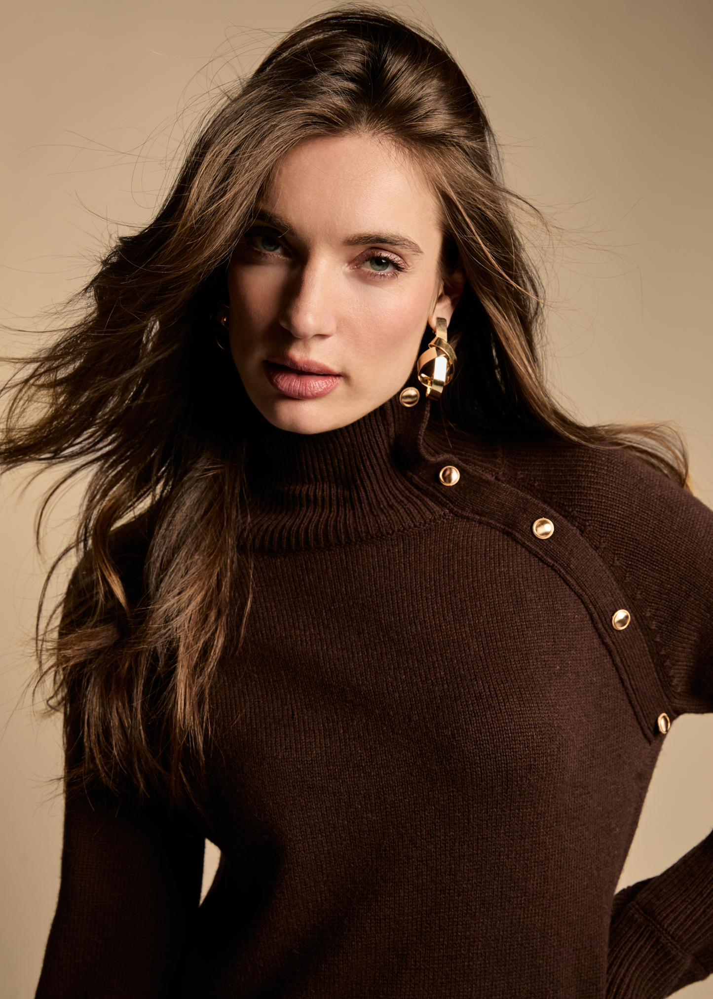 Dynamic Knit Dress - Milk Chocolate