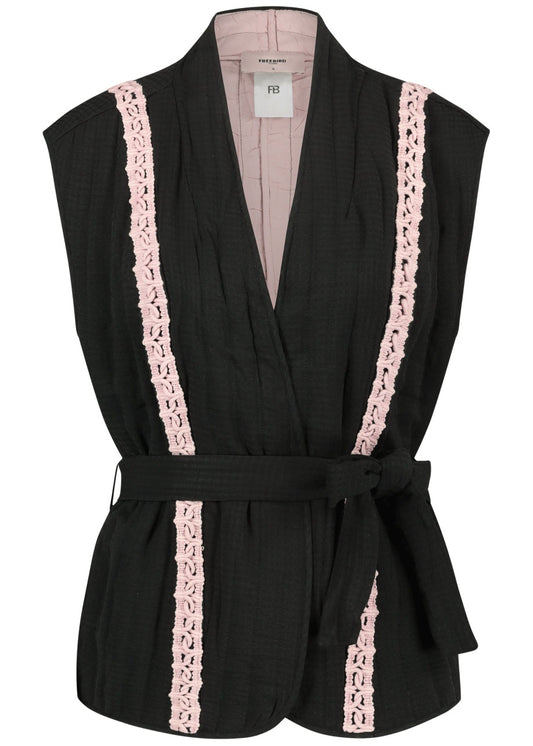 Exie Gilet Black