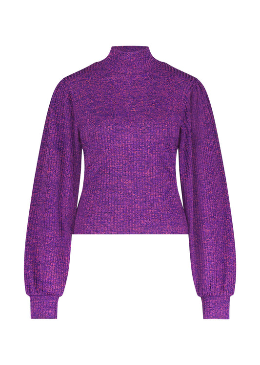 Fabien Sweater Pop Purple