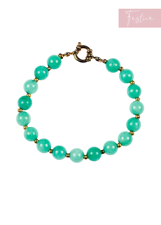 Abby Jade Sea Green Bracelet