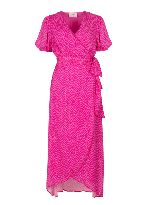 Blossom Ss Dress Super Pink