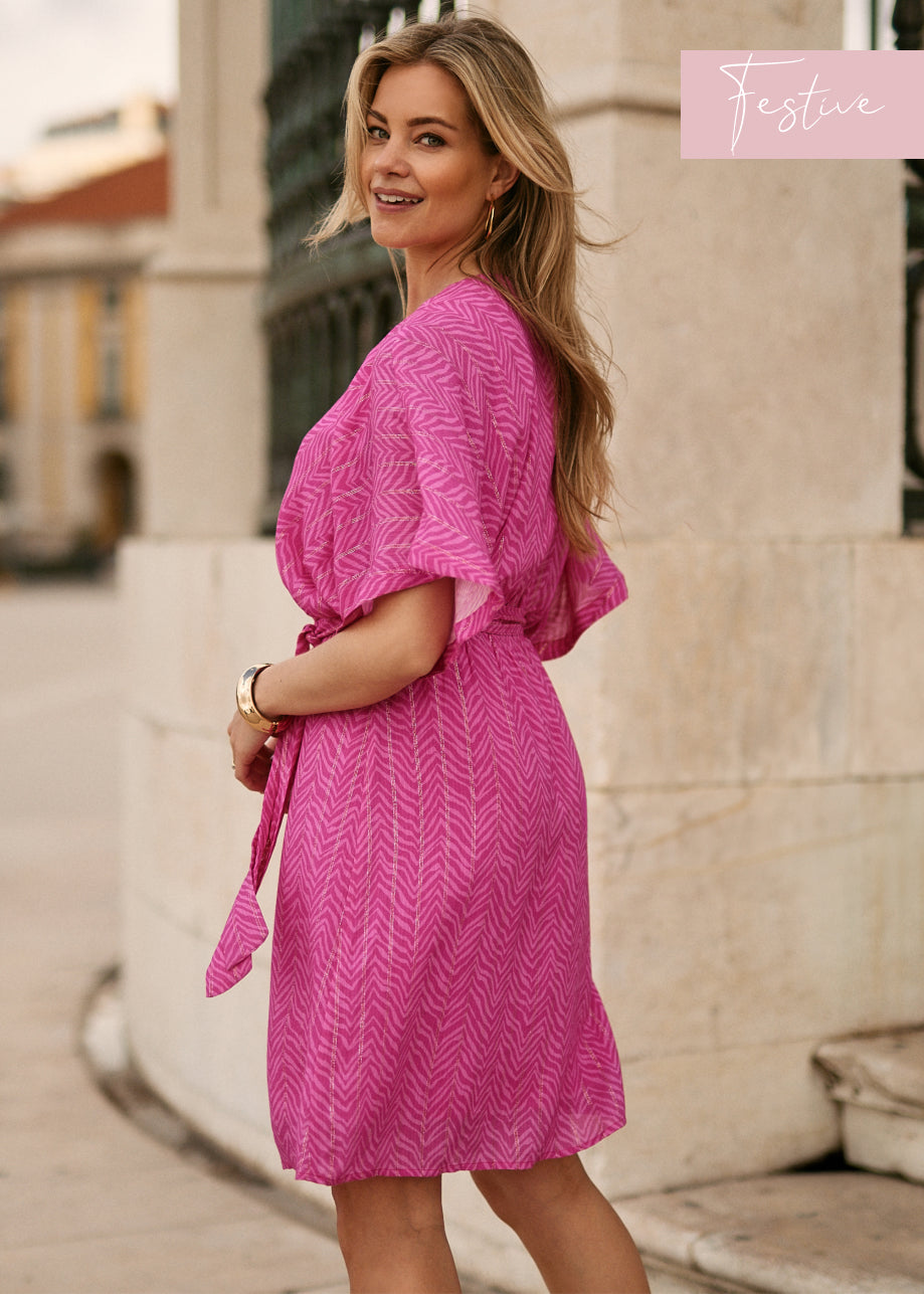 Dalana Mini Dress Super pink